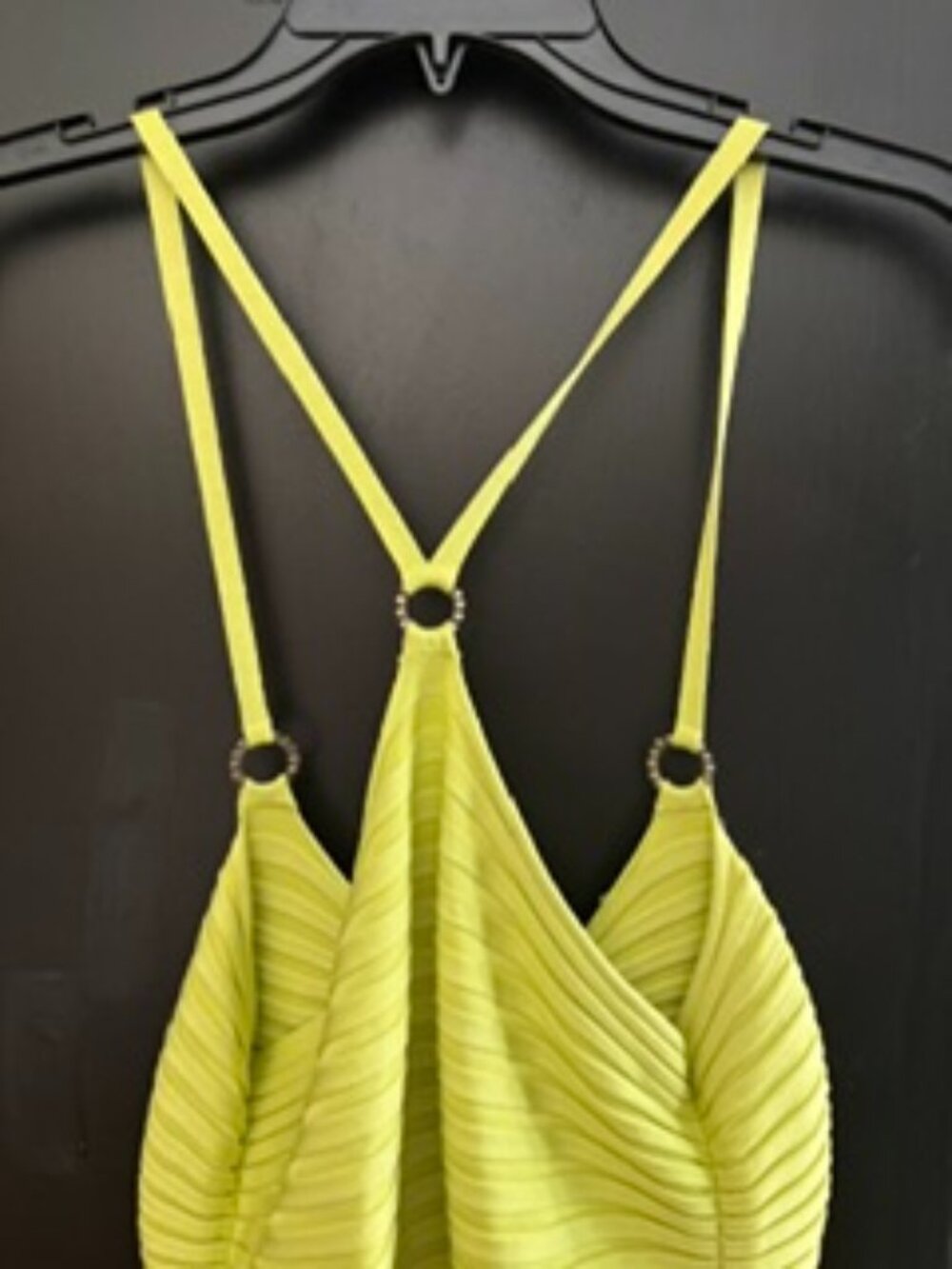 CACHE LIME GREEN EMBELISHED TOP - Picture 2 of 4